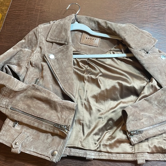 Blank NYC Suede Leather Jacket - Picture 4 of 4
